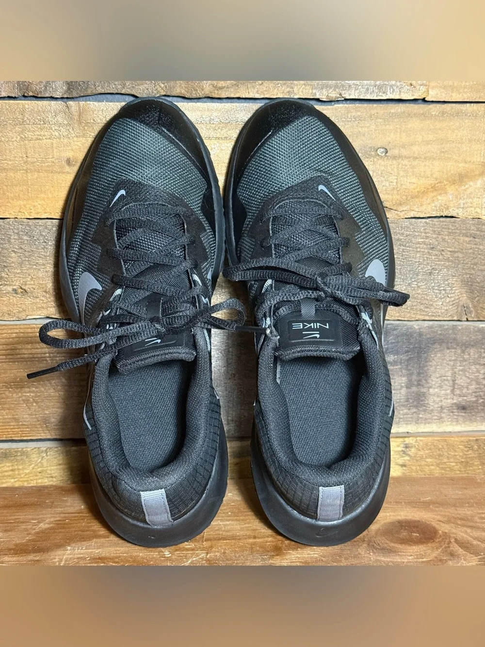 Men's Nike Varsity Compete TR 3 Running Training Shoes Smoke Grey/Black size 8.5